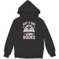 Reading Just A Girl Who Loves Books Unisex Hoodie