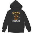 Reading Makes Me Feel Less Murdery Book Dragon Unisex Hoodie