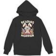 Reading Makes You Hoppier Bunny Book Fans Toddler Kid Unisex Hoodie Reading Makes You Hoppier Bunny Book Fans Toddler Kid Unisex Hoodie