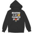 Reading Is My Tee Favorite Sport Basketball World Book Day Unisex Hoodie