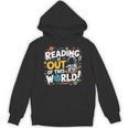 Reading Is Out Of This World Space Book Lover Kids Unisex Hoodie Reading Is Out Of This World Space Book Lover Kids Unisex Hoodie