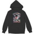 Reading Is Out Of This World Space Book Lover Unisex Hoodie