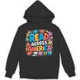 Reads Across Tee America Books Reader Reading Teacher Unisex Hoodie Reads Across Tee America Books Reader Reading Teacher Unisex Hoodie
