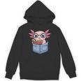 Readsalotl Axolotl Reading Book Lover Reading Pocket Axolotl Unisex Hoodie Readsalotl Axolotl Reading Book Lover Reading Pocket Axolotl Unisex Hoodie