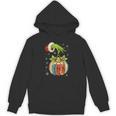 Retro Christmas Ornament Book Christmas Teacher Librarian Unisex Hoodie