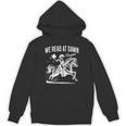 Retro We Read At Dawn Cowgirl Western Librarian Book Lover Unisex Hoodie Retro We Read At Dawn Cowgirl Western Librarian Book Lover Unisex Hoodie