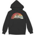 Retro Vintage Wildflowers Book Shirt Book Lover Unisex Hoodie