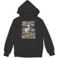 RtY Book Man Graphic Eyes Colorful Art Small Unisex Hoodie