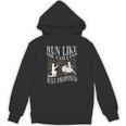 Run Like Mr Collins Just Proposed Vintage Book Quote Unisex Hoodie