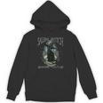 Salem Witch Book Club Cat Reading Witchy Halloween Men Unisex Hoodie