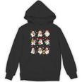 Santa Ghost Reading Books Christmas Library Teacher Unisex Hoodie Santa Ghost Reading Books Christmas Library Teacher Unisex Hoodie