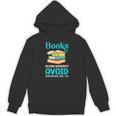 Sarcastic Books Anti Social Introvert Book Conversation Unisex Hoodie