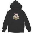 Siamese Cat Reading Book How To Train Your Human Humorous Unisex Hoodie Siamese Cat Reading Book How To Train Your Human Humorous Unisex Hoodie