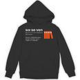 Six Seven Meme Reading Book Lover 6-7 67 Definition Unisex Hoodie