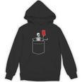 Skeleton Books Read Book Reading Librarian Across America Unisex Hoodie