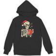 Skeleton Reading Book Christmas Teacher Librarian Book Lover Unisex Hoodie Skeleton Reading Book Christmas Teacher Librarian Book Lover Unisex Hoodie