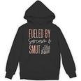 Smutty Book Lover Women Fueled By Sarcasm And Smut Spicy Unisex Hoodie