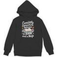 Somewhere Between a Book And a Nap – Cozy Reading Unisex Hoodie Somewhere Between a Book And a Nap – Cozy Reading Unisex Hoodie