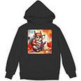 Squirrel Reading Comic Book On Autumn Branch Glasses Leaves Unisex Hoodie Squirrel Reading Comic Book On Autumn Branch Glasses Leaves Unisex Hoodie