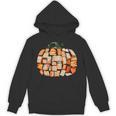 Thanksgiving Fall Books Pumpkins Vintage Library Teacher Kid Unisex Hoodie