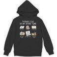 Things I Do In My Spare Time Read Books Buy Books Unisex Hoodie