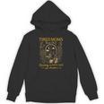 Tired Mom Club Bookish Things Booktrovert Book Lover Unisex Hoodie
