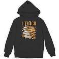 History Month I Teach Melanin Book Black Teacher Unisex Hoodie