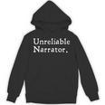 Unreliable Narrator Literary Book Author Bookworm Writer Unisex Hoodie Unreliable Narrator Literary Book Author Bookworm Writer Unisex Hoodie