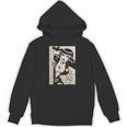 Vintage Vampire Bat Vampire Pin Up Girl Horror Comic Book Unisex Hoodie