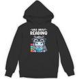 Wild About Reading Book Lover Hippo Unisex Hoodie