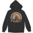 Wild About Reading Books Reader Lover Bookworm Librarian Unisex Hoodie