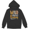 Wild About Reading Lover Bookworm Library Teacher Zoo Animal Unisex Hoodie Wild About Reading Lover Bookworm Library Teacher Zoo Animal Unisex Hoodie