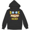 Women's Adorable Book Nerd Typography Minimalist Library Lover Unisex Hoodie