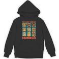 Women's DCC Many Faces Of Mordecai Grid Gamer Series Book Unisex Hoodie Women's DCC Many Faces Of Mordecai Grid Gamer Series Book Unisex Hoodie