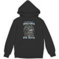 In A World Of Bookworms Be A Book Dragon Book Lover Reader Unisex Hoodie