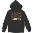 Xmas Books Tis The Season To Be Reading Book Lover Unisex Hoodie