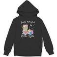 Yarn Quote Easily Distracted By Books And Yarn Reader Unisex Hoodie Yarn Quote Easily Distracted By Books And Yarn Reader Unisex Hoodie