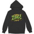 ZING Comic Book Retro Artwork – Cartoon Collector Unisex Hoodie
