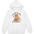 100 Days Of Chill Cute Capybara School Book Lover Unisex Hoodie 100 Days Of Chill Cute Capybara School Book Lover Unisex Hoodie