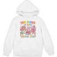 100th Day Of School Teacher 100 Days Coffee Books Unisex Hoodie
