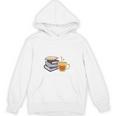 67 Read Every Night Quote For Book Lovers &Coffee Fans Unisex Hoodie