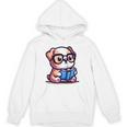 Adorable Book Lover Bulldog With Reading Glasses Cute Raglan Baseball Tee Unisex Hoodie Adorable Book Lover Bulldog With Reading Glasses Cute Raglan Baseball Tee Unisex Hoodie