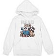 Animals Raccoon Reading Book Librarian Across America Kids Unisex Hoodie
