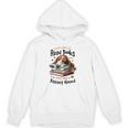 Basset Hound Dog Breed I Just Want To Read Books And Pet My Unisex Hoodie