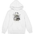Boo Skeleton Skull Books Halloween Women School Teacher Kid Premium Unisex Hoodie