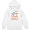 Book Girl Summer Book Reading Retro Sunset Unisex Hoodie Book Girl Summer Book Reading Retro Sunset Unisex Hoodie