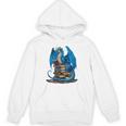 Book Lover Bookworm Reading Books Dragon Premium Tri-Blend Unisex Hoodie
