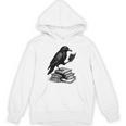 Book Raven Vintage Dark Academia Literature Reading Unisex Hoodie Book Raven Vintage Dark Academia Literature Reading Unisex Hoodie