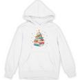 All Booked For Christmas Book Christmas Book Lover Librarian Unisex Hoodie