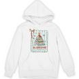 All Booked For Christmas Book Xmas Tree Coquette Bow Lights Unisex Hoodie